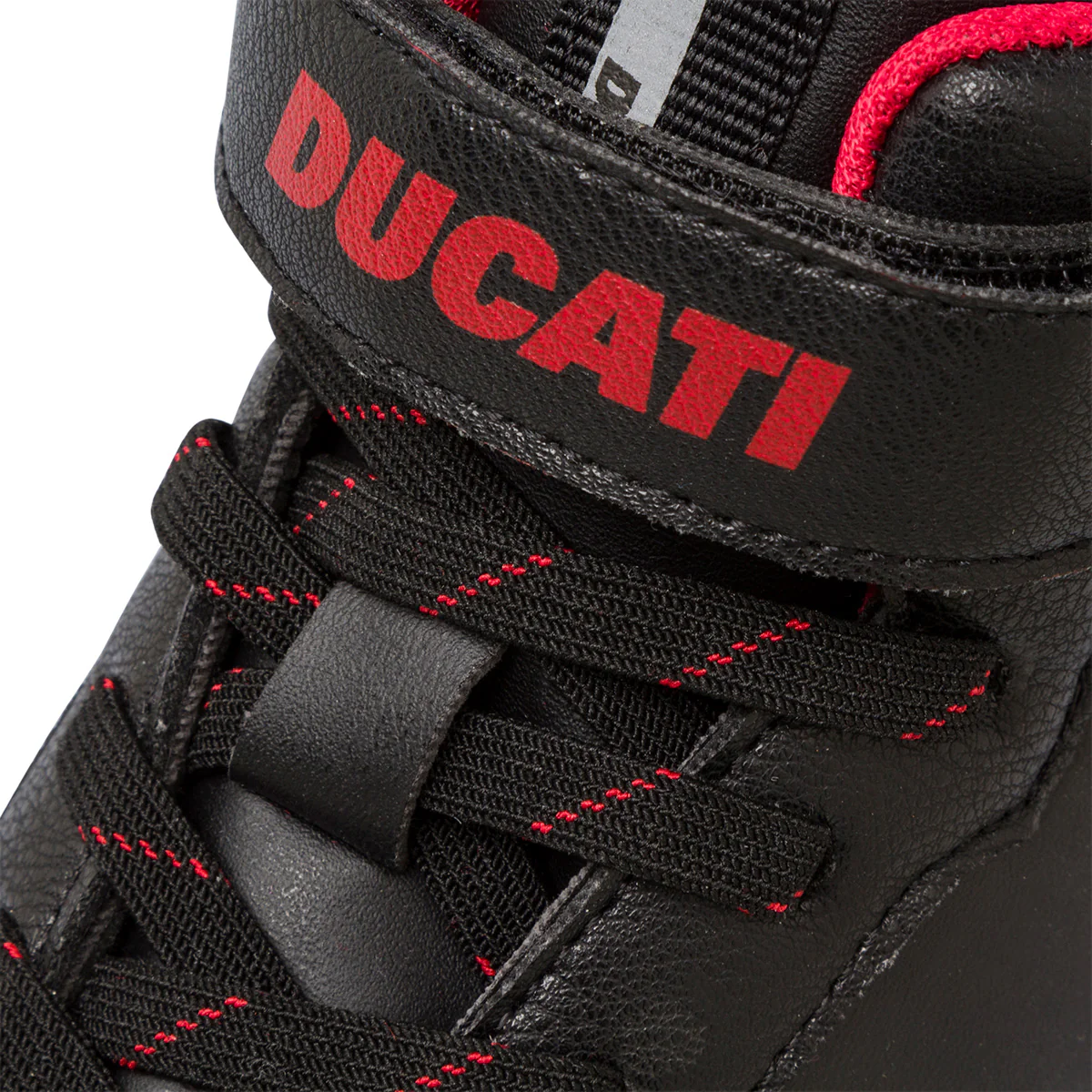 Sneakers alte nere da bambino con logo laterale Ducati Valencia 4 Mid Ps - Image 7