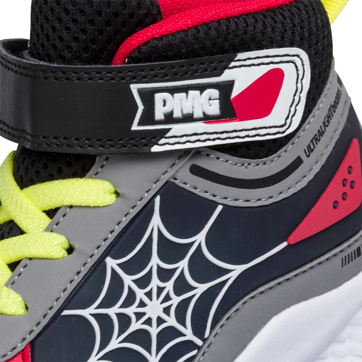 Sneakers alte nere da bambino con ragnatela Primigi Infinity Light - Image 6