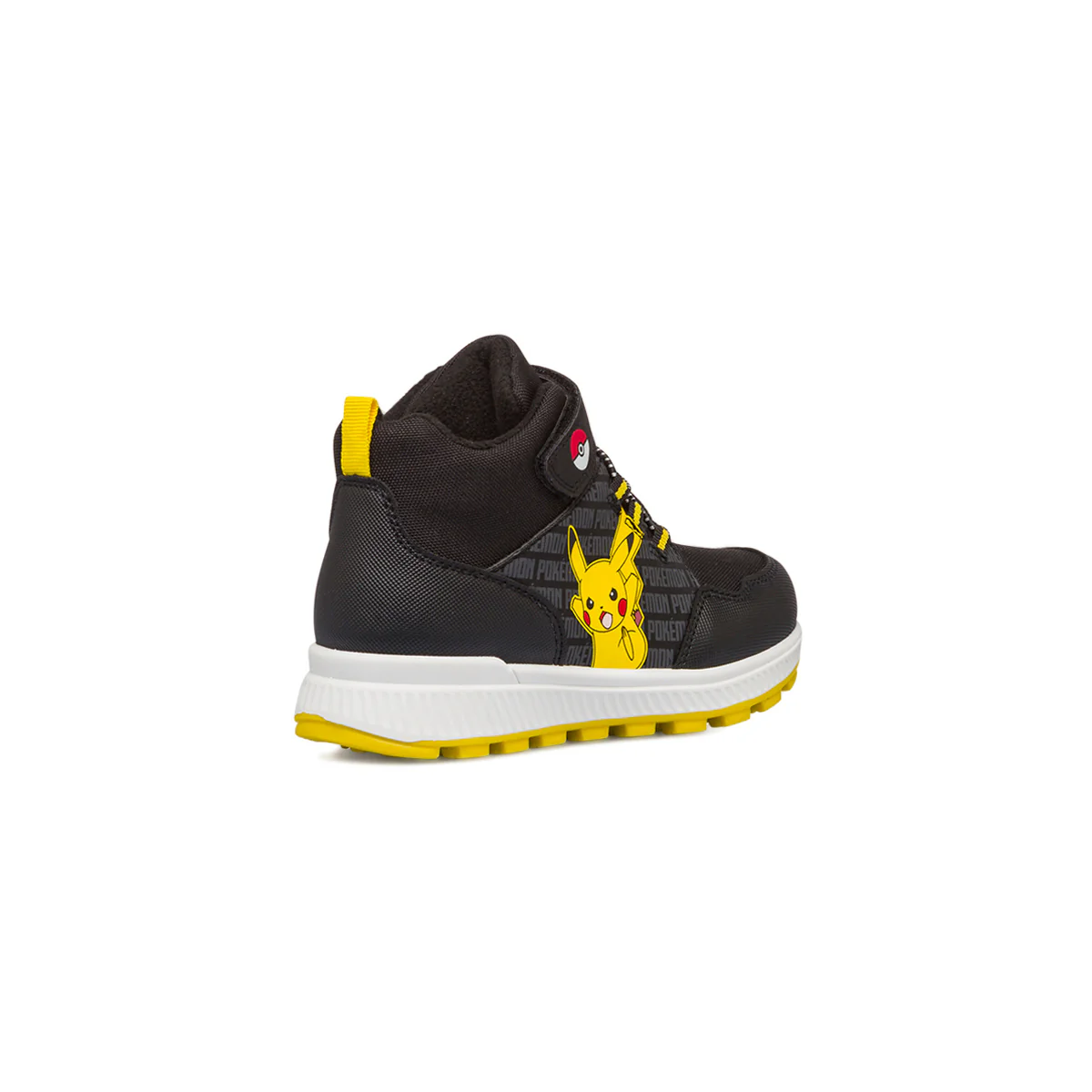 Sneakers alte nere da bambino con stampa Pokemon - Image 3