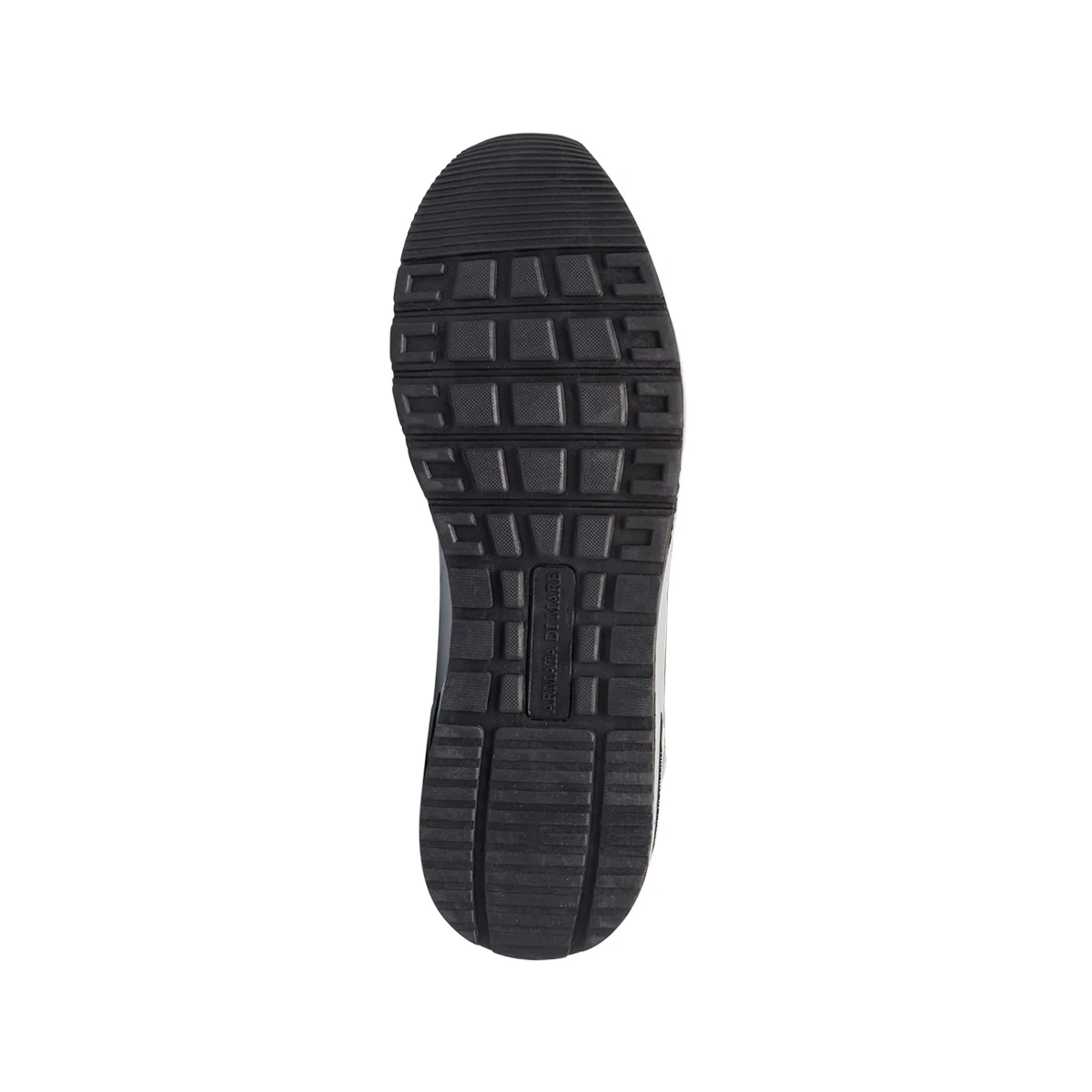 Sneakers alte nere da uomo con logo laterale Armata di Mare - Image 4