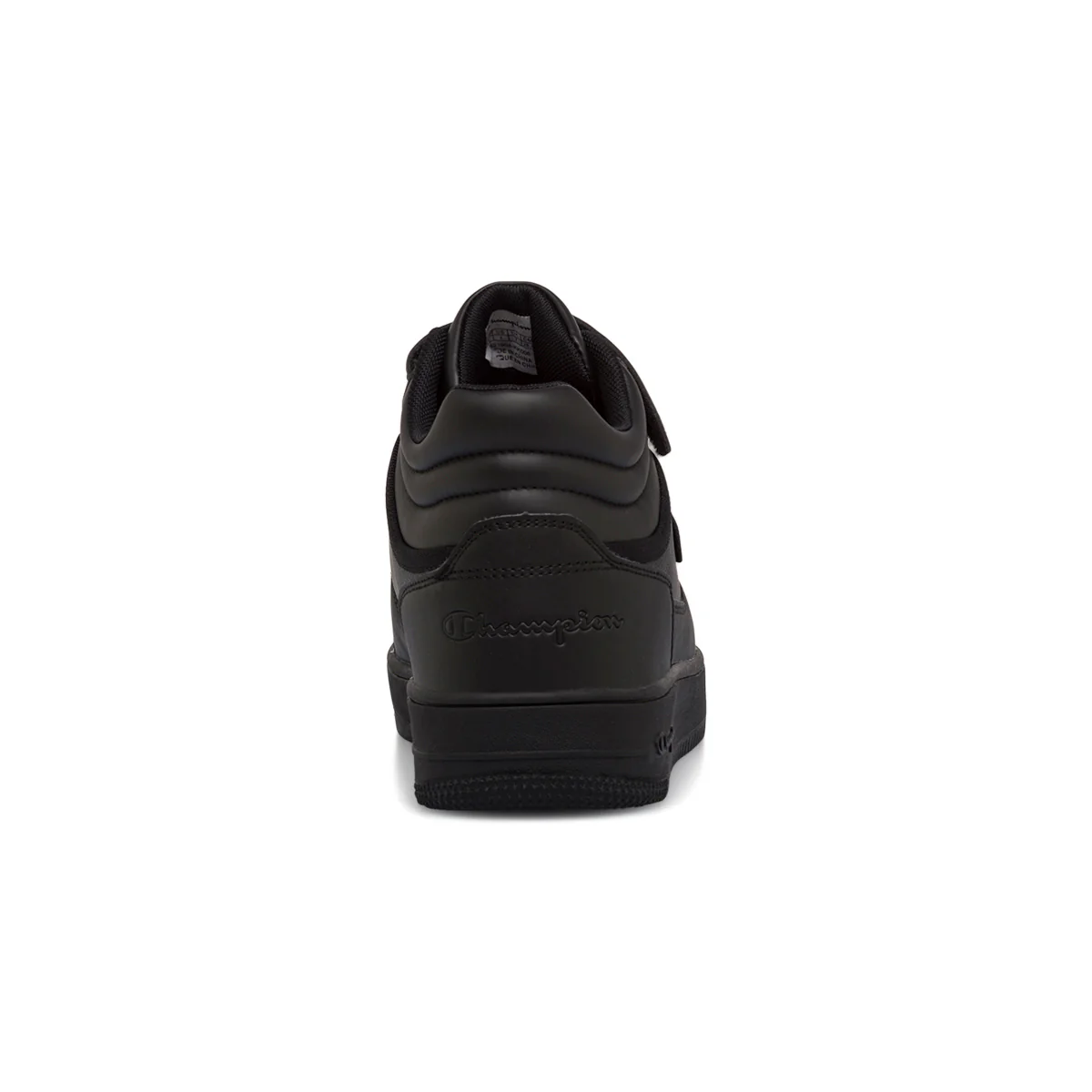 Sneakers alte nere da uomo con logo laterale Champion Rebound Vintage Mid - Image 4