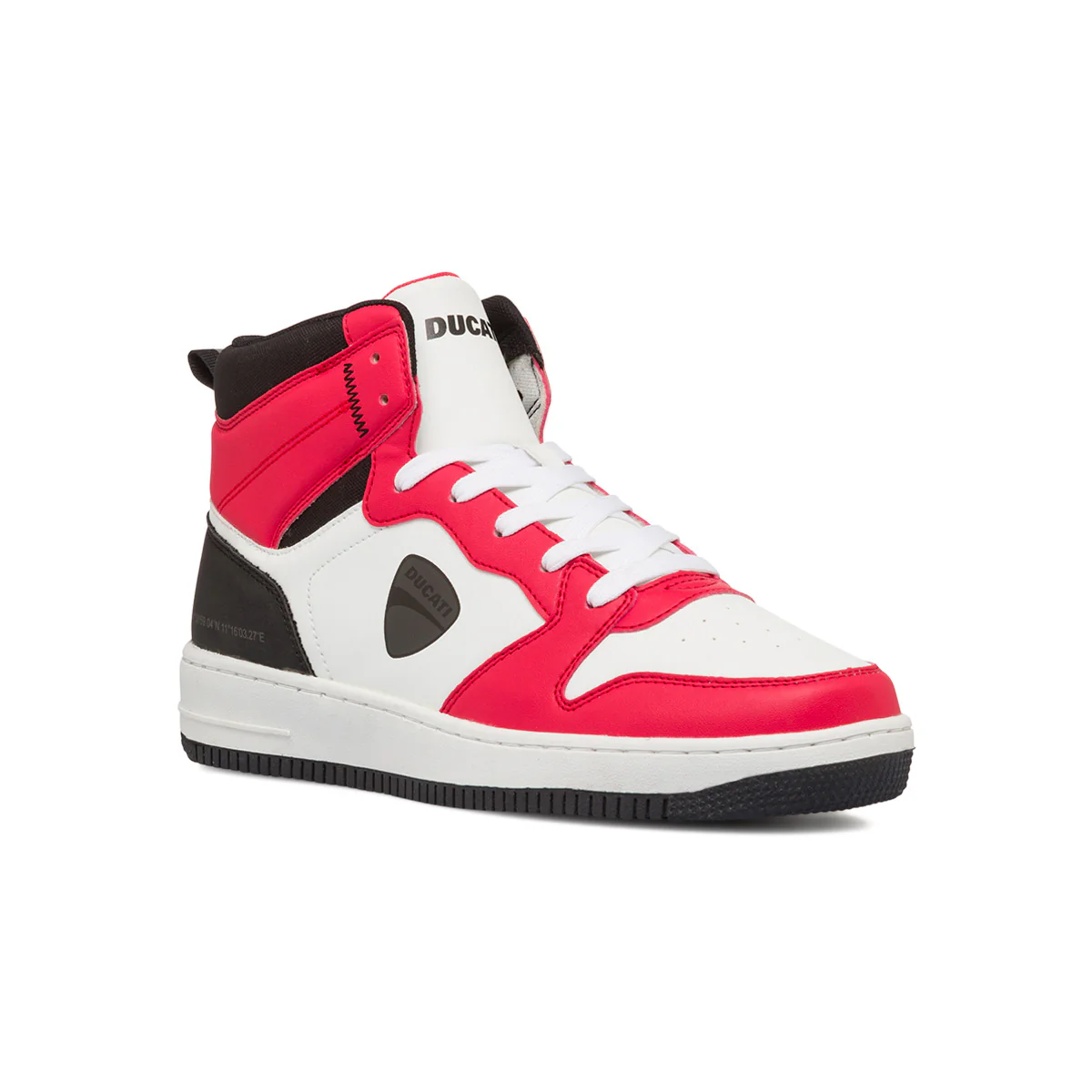 Sneakers alte nere da uomo con logo laterale Ducati Barsaba Mid 2 - Image 2