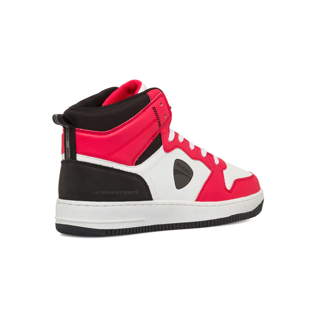 Sneakers alte nere da uomo con logo laterale Ducati Barsaba Mid 2 - Image 3