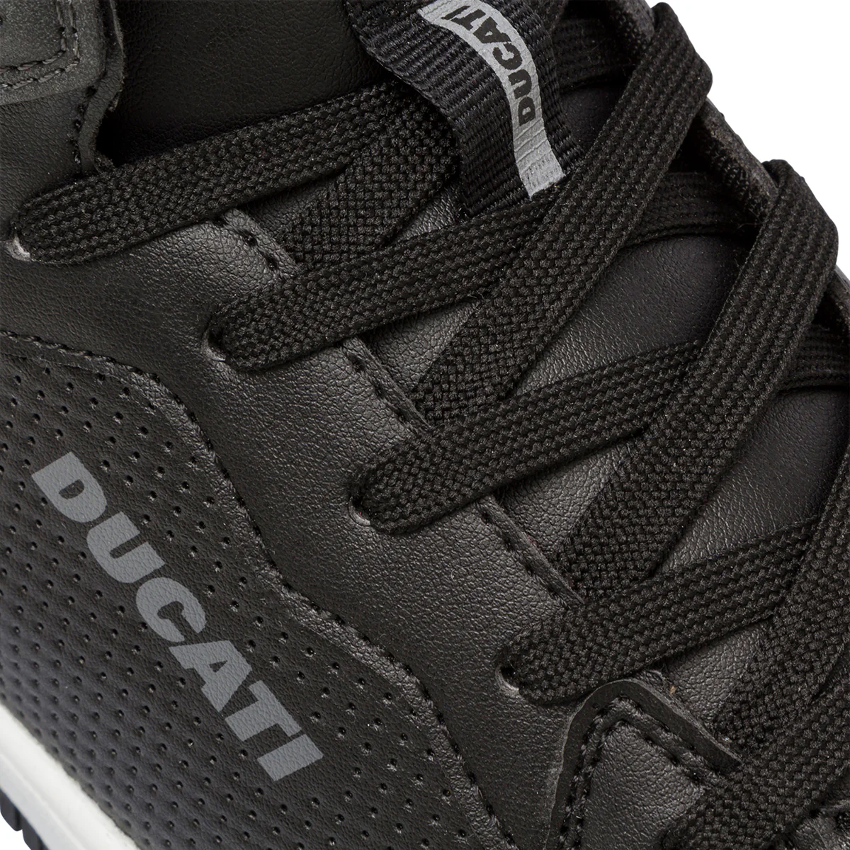 Sneakers alte nere da uomo con logo laterale Ducati Sepang 5 - Image 7