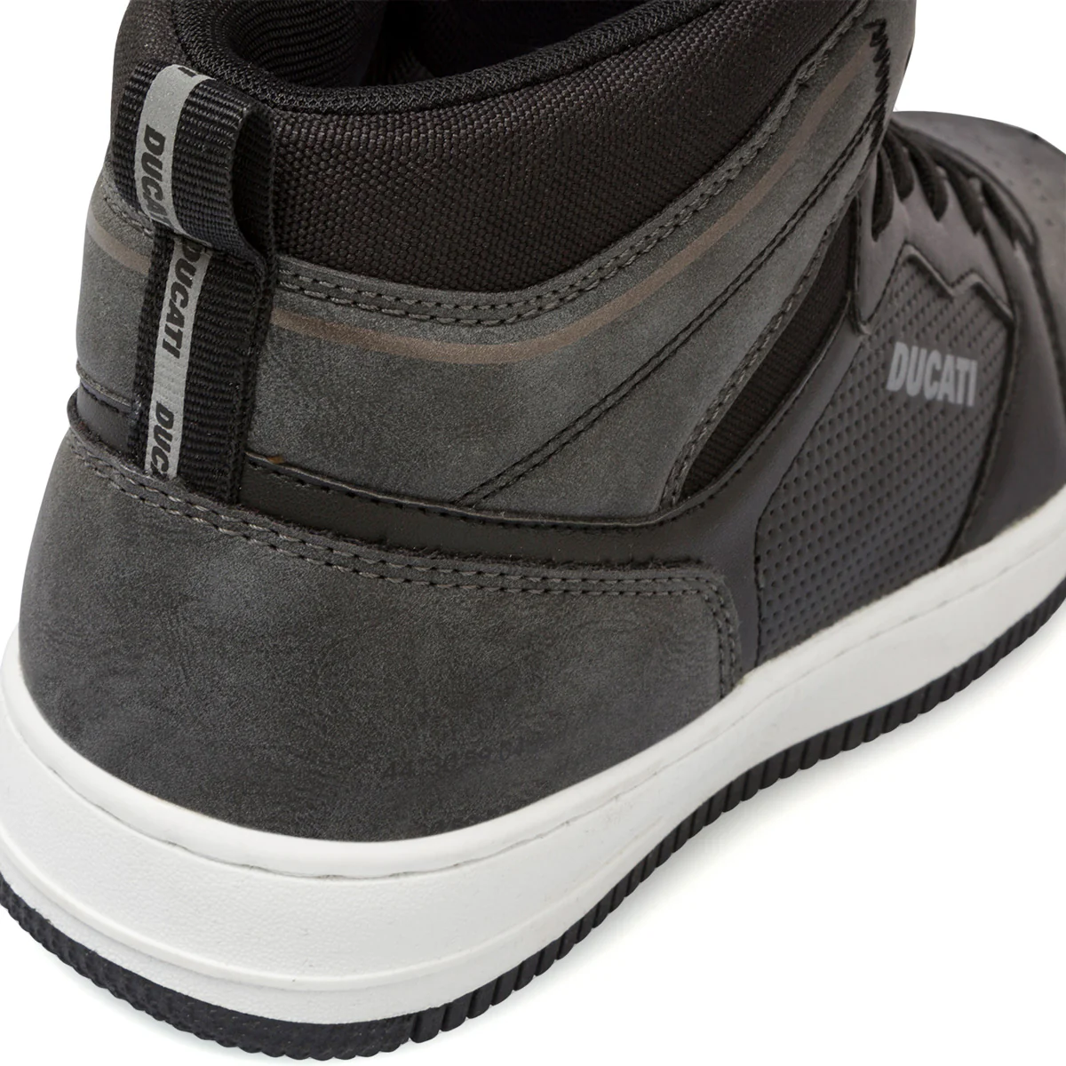Sneakers alte nere da uomo con logo laterale Ducati Sepang 5 - Image 8