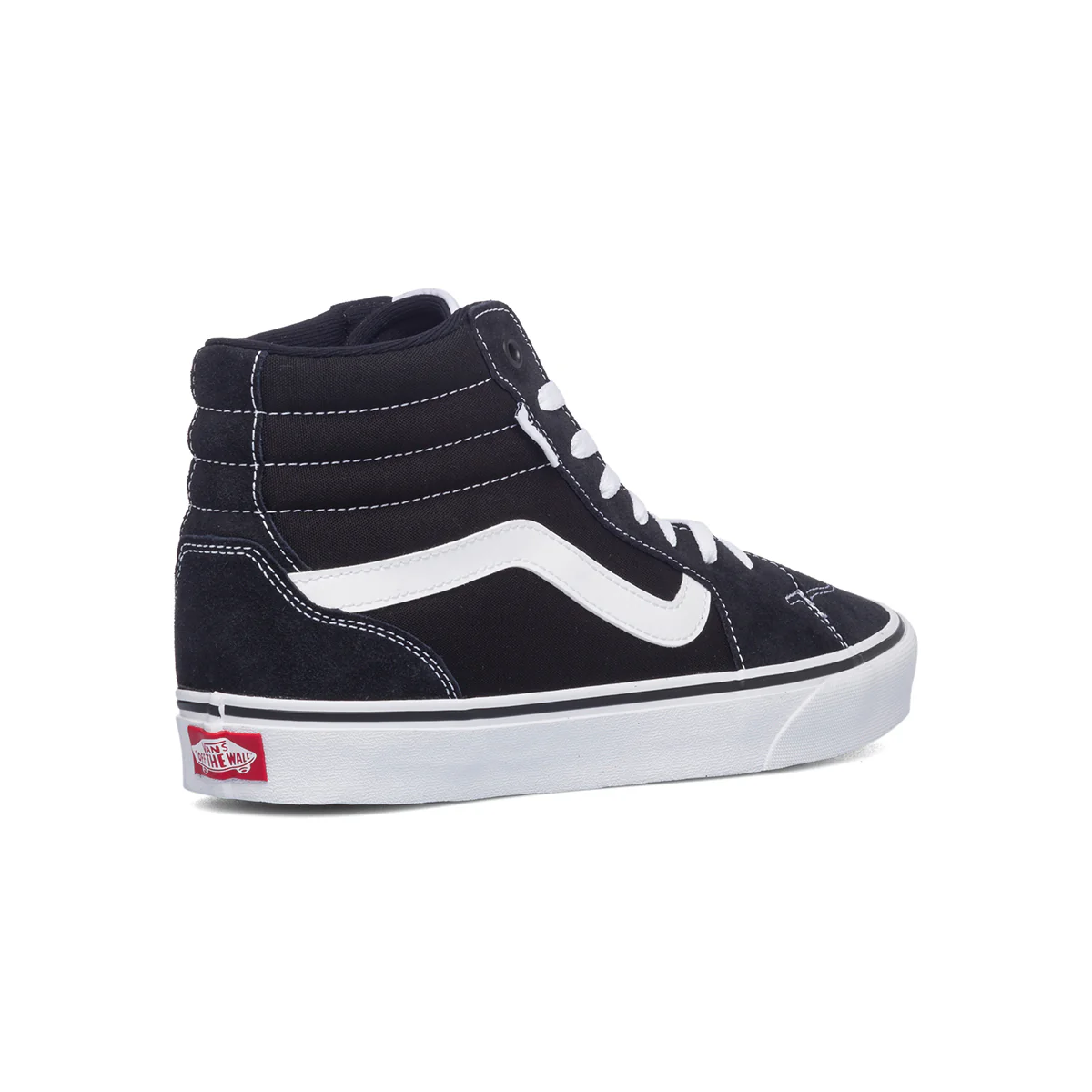 Sneakers alte nere da uomo con striscia laterale a contrasto Vans Filmore Hi - Image 3