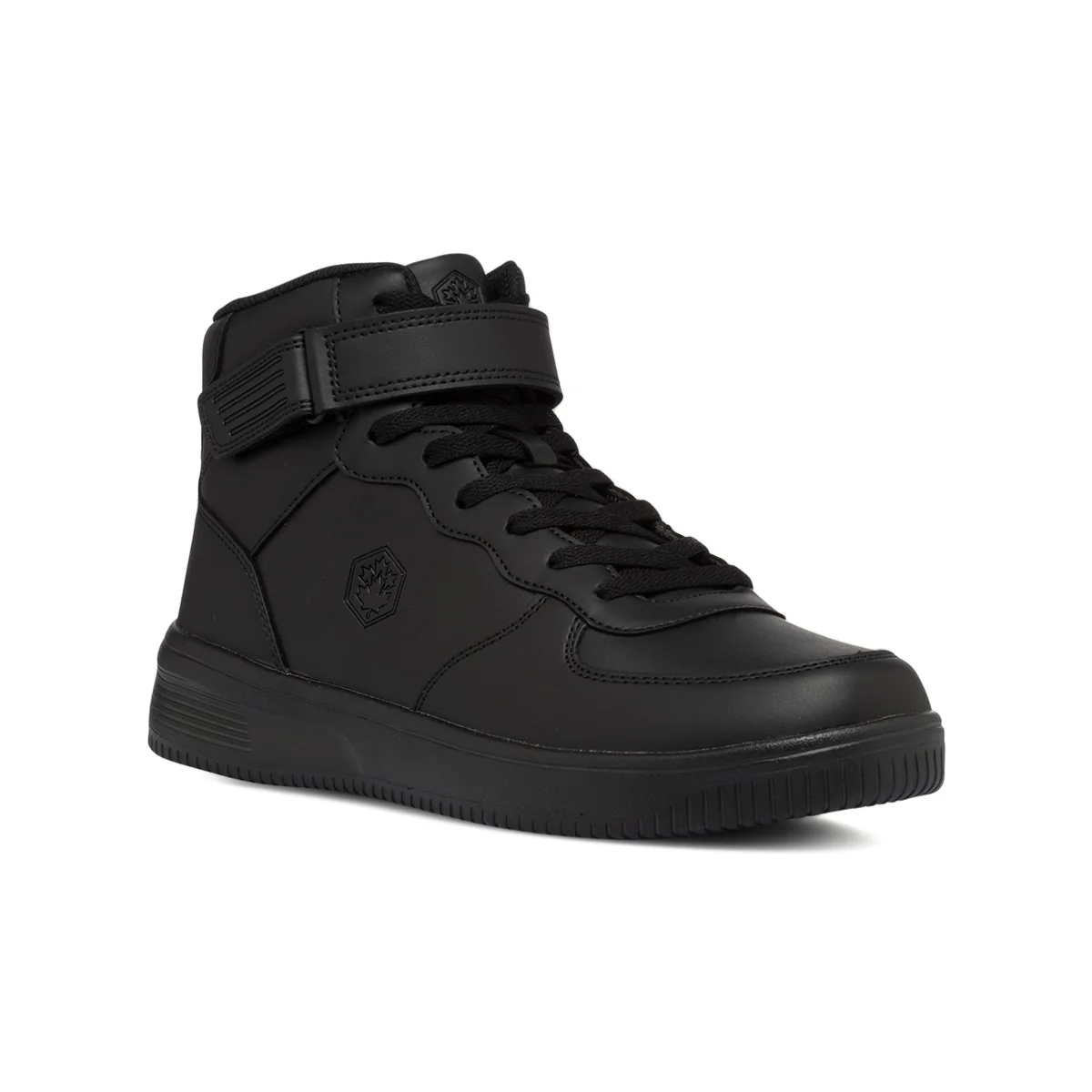 Sneakers alte nere da uomo con velcro e cinturino Lumberjack Finster - Image 2