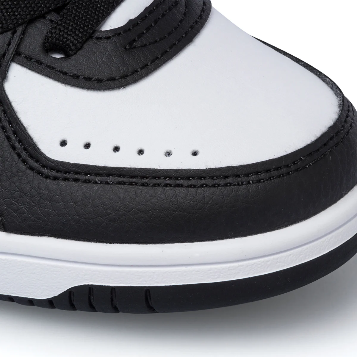 Sneakers alte nere e bianche da bambino con logo laterale Puma Rebound Joy AC PS - Image 6