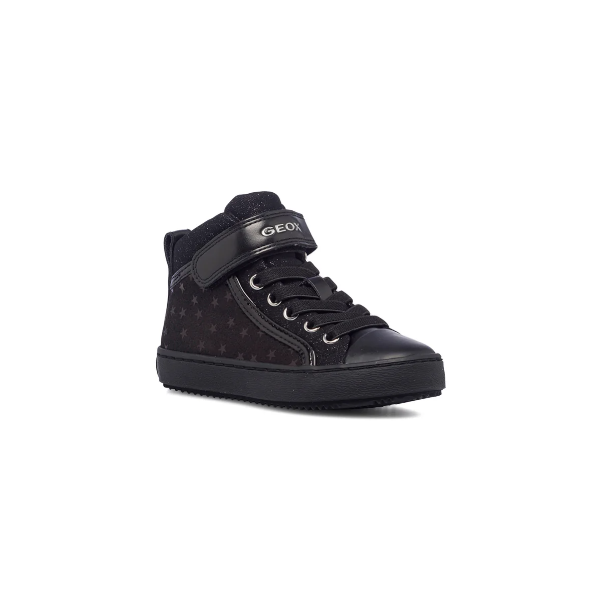 Sneakers alte nere effetto perlato Geox Kalispera - Image 2