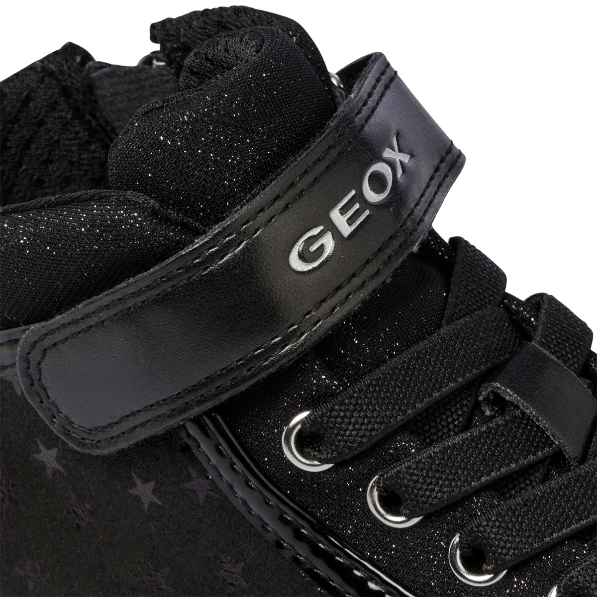 Sneakers alte nere effetto perlato Geox Kalispera - Image 7