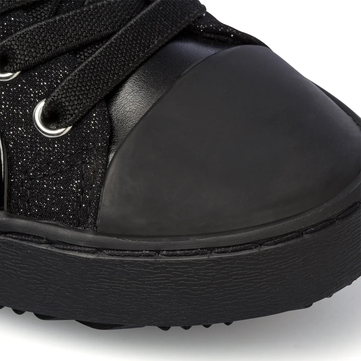 Sneakers alte nere effetto perlato Geox Kalispera - Image 11