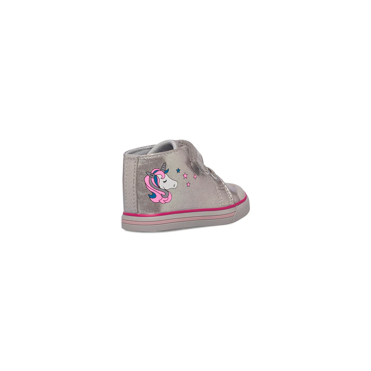 Sneakers alte primi passi argento da bambina Chicco Gadielle - Image 3