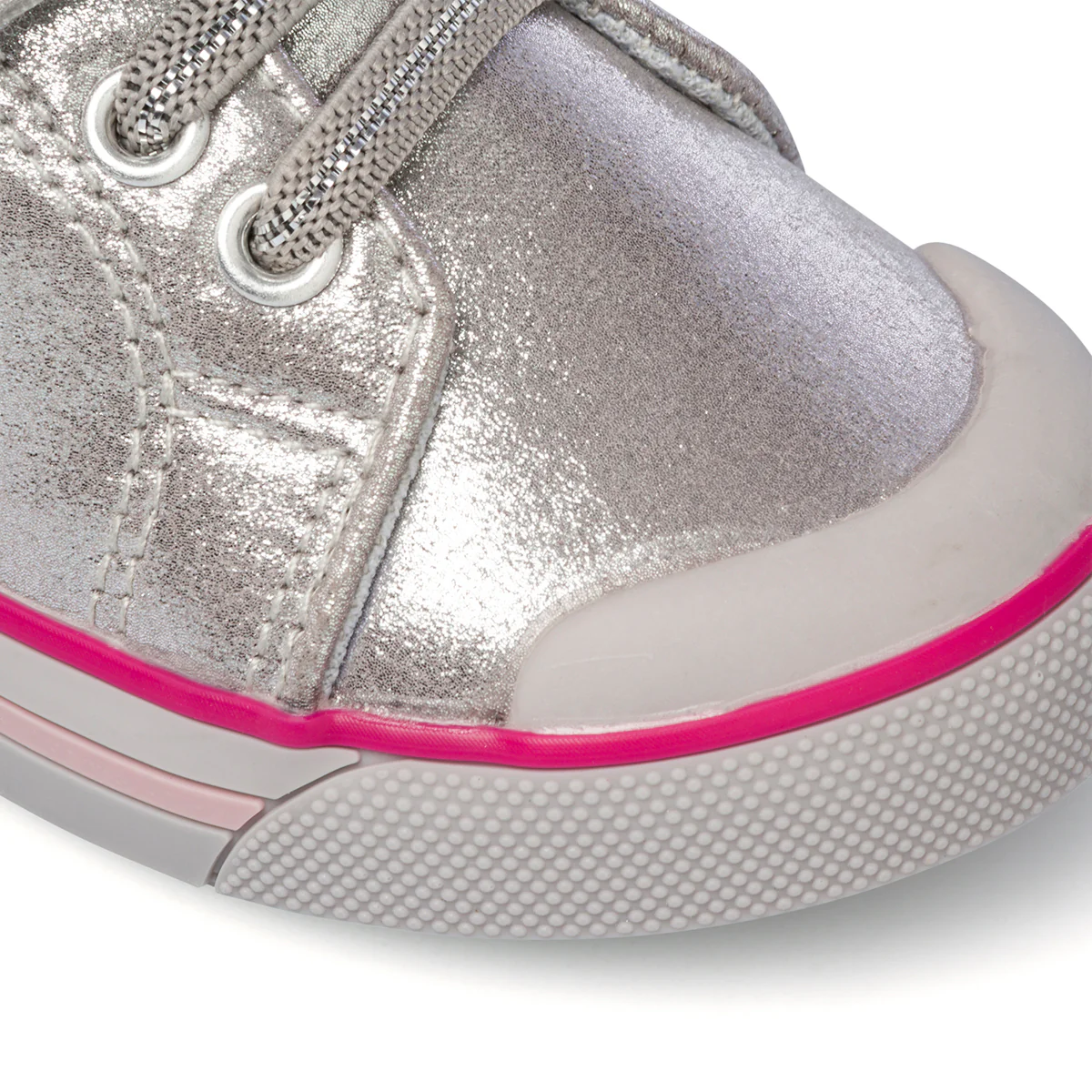 Sneakers alte primi passi argento da bambina Chicco Gadielle - Image 5