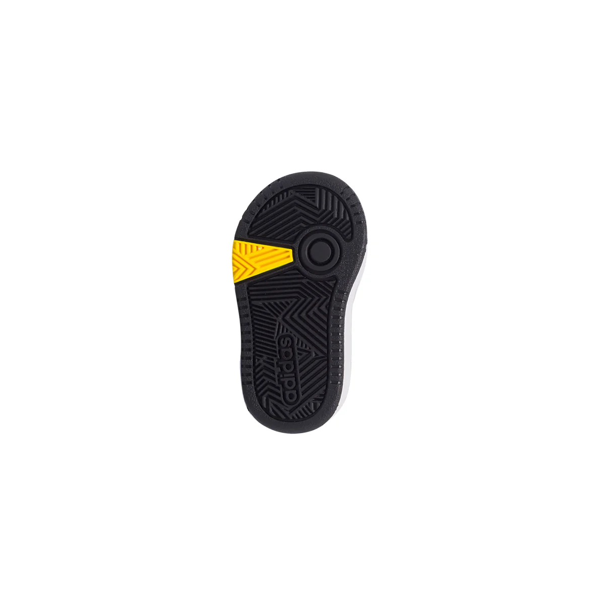 Sneakers alte primi passi bianche da bambino con strisce a contrasto adidas Hoops Mid 3.0 AC I - Image 10