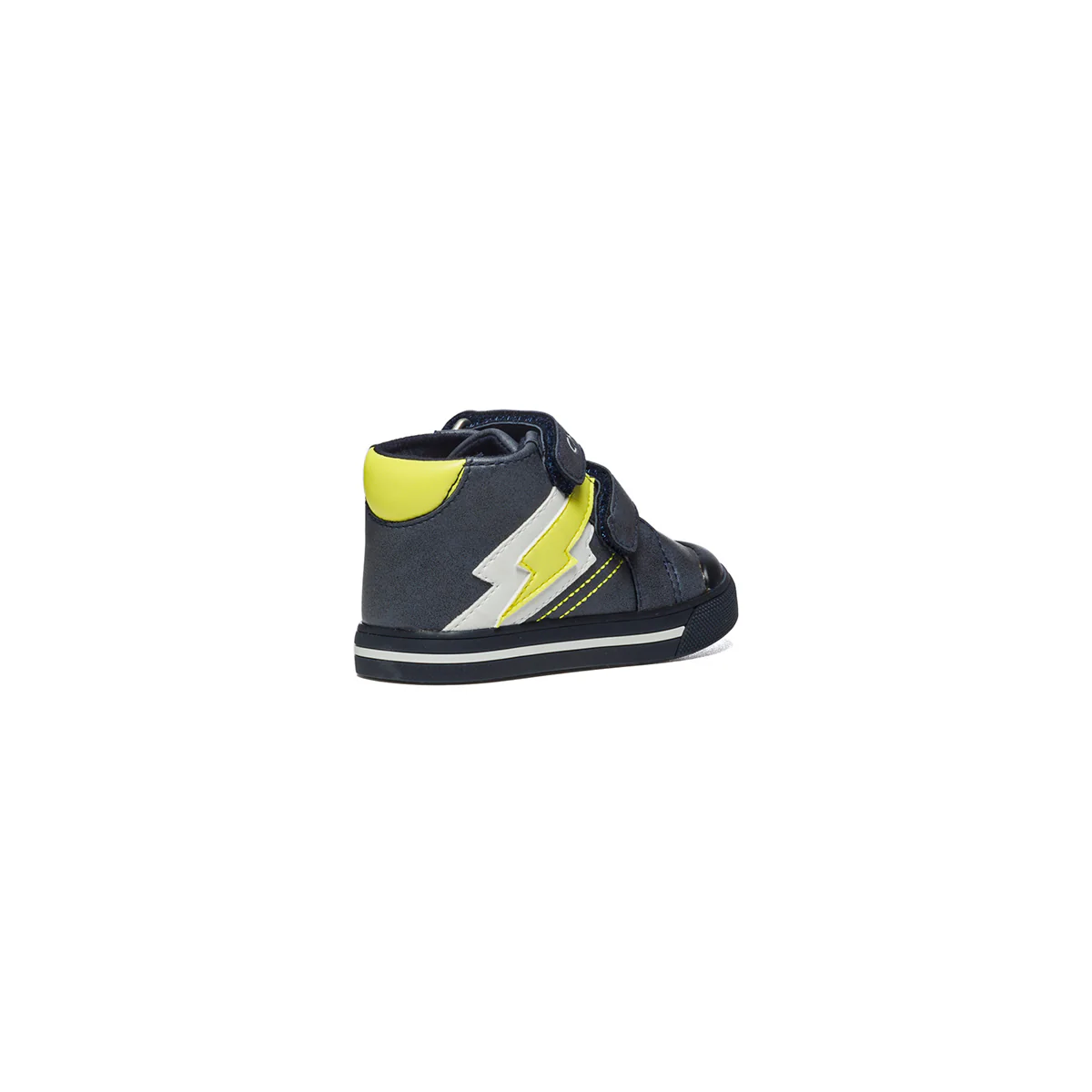 Sneakers alte primi passi blu con fulmine Chicco - Image 3