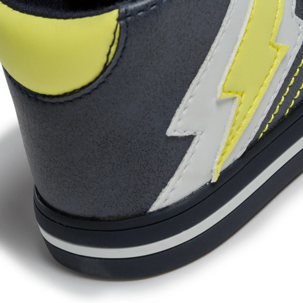 Sneakers alte primi passi blu con fulmine Chicco - Image 7