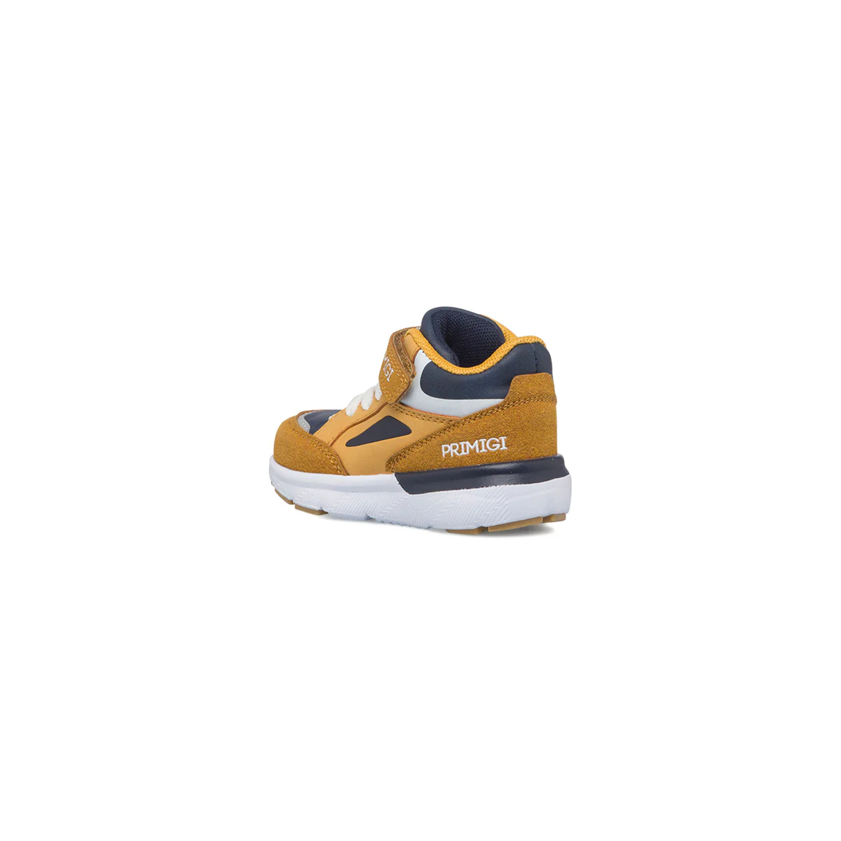 Sneakers alte primi passi giallo senape da bambino Primigi Player - Image 3