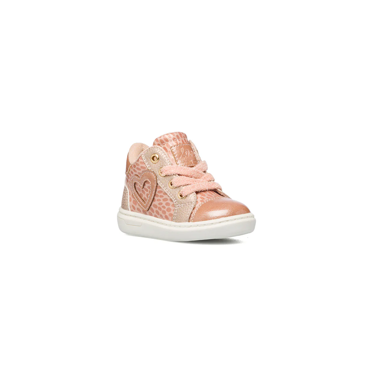 Sneakers alte rosa con cuore sul lato Le scarpe di Alice - Image 2