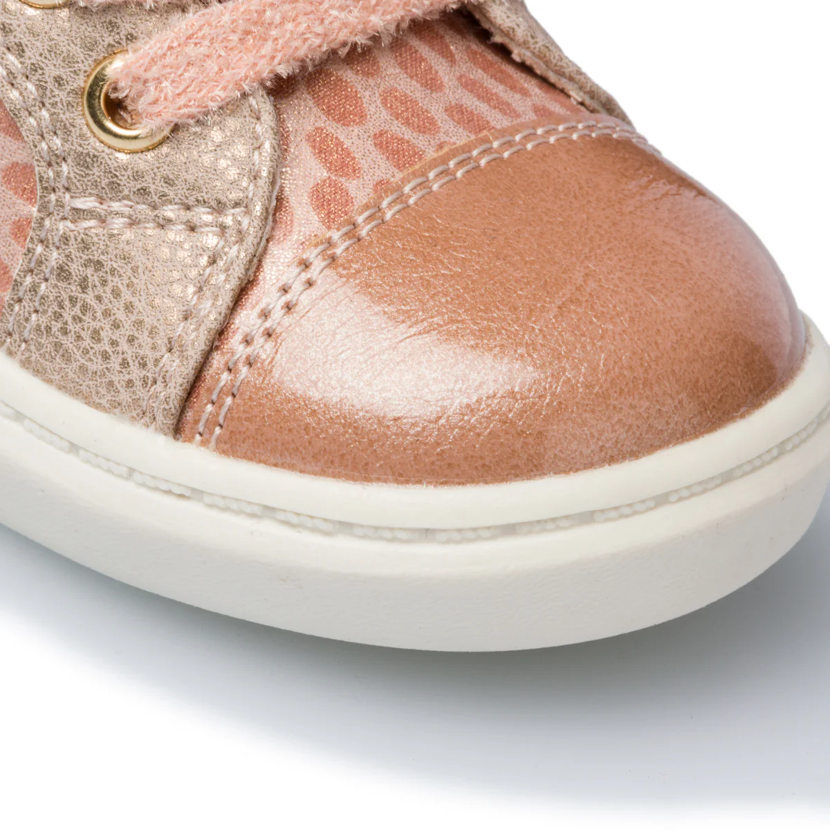 Sneakers alte rosa con cuore sul lato Le scarpe di Alice - Image 6