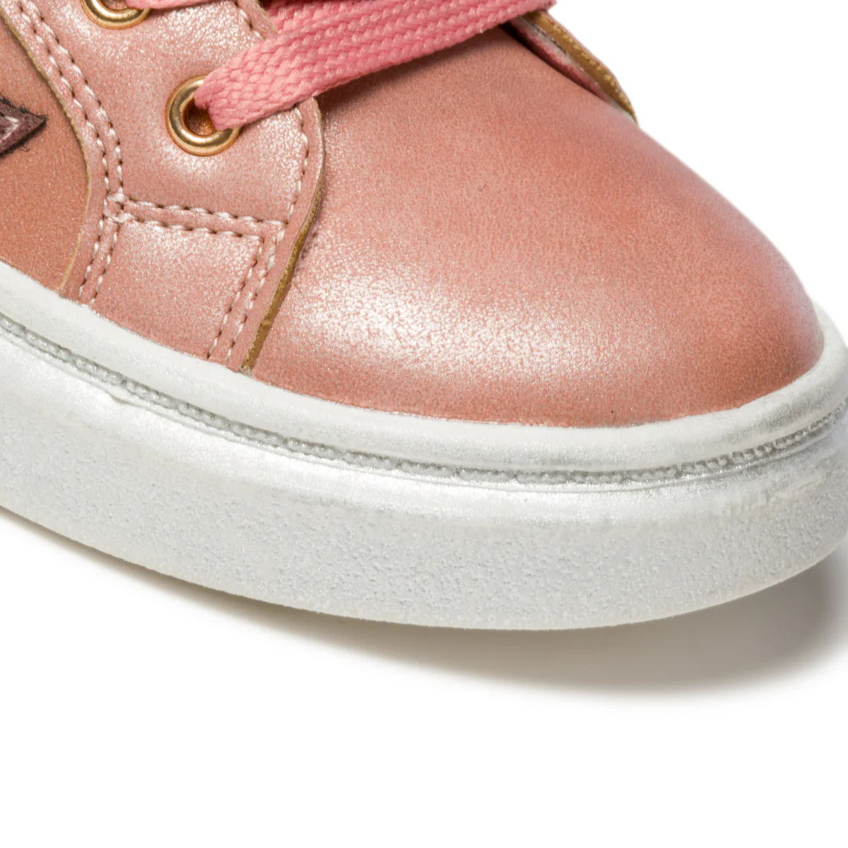 Sneakers alte rosa con patch laterali Le scarpe di Alice - Image 6