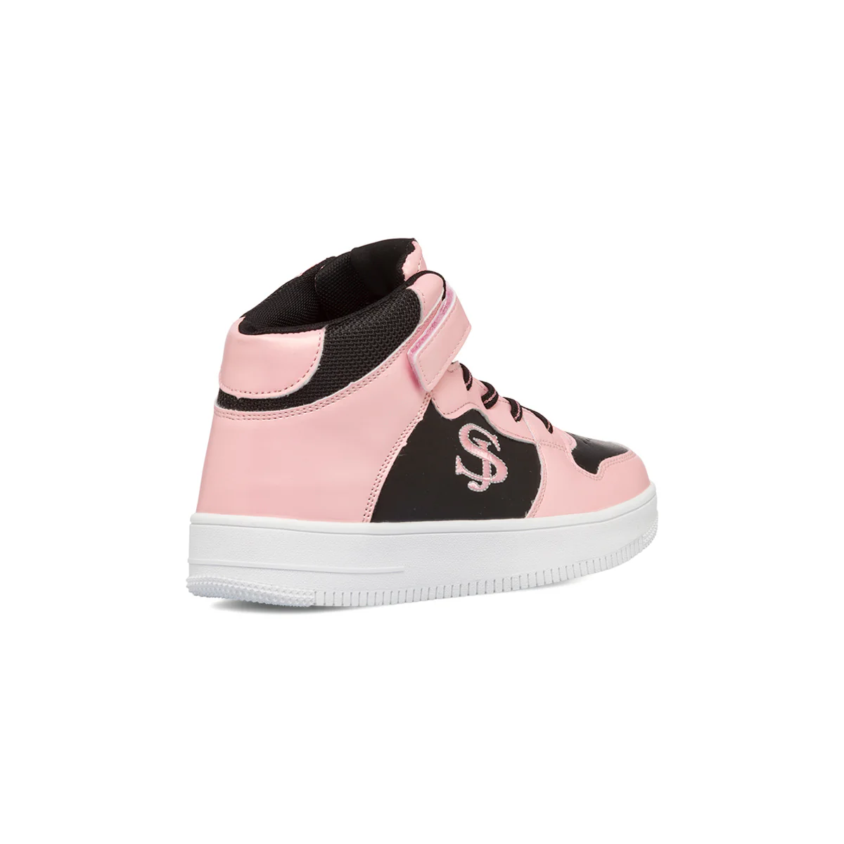 Sneakers alte rosa e nere da bambina Swish Jeans - Image 3