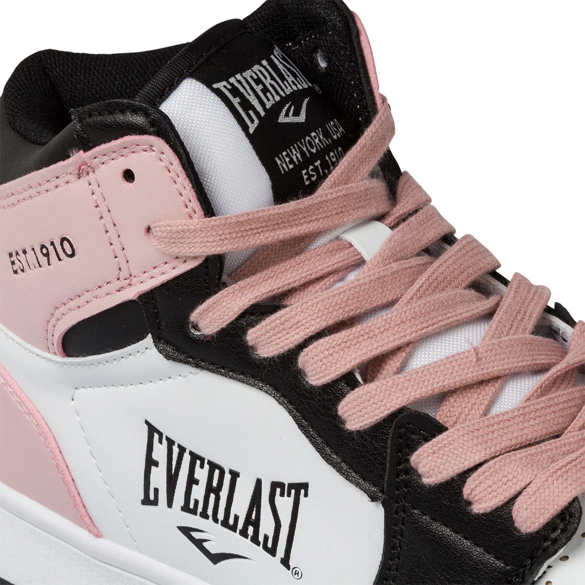 Sneakers alte rosa, nere e bianche da donna Everlast - Image 6