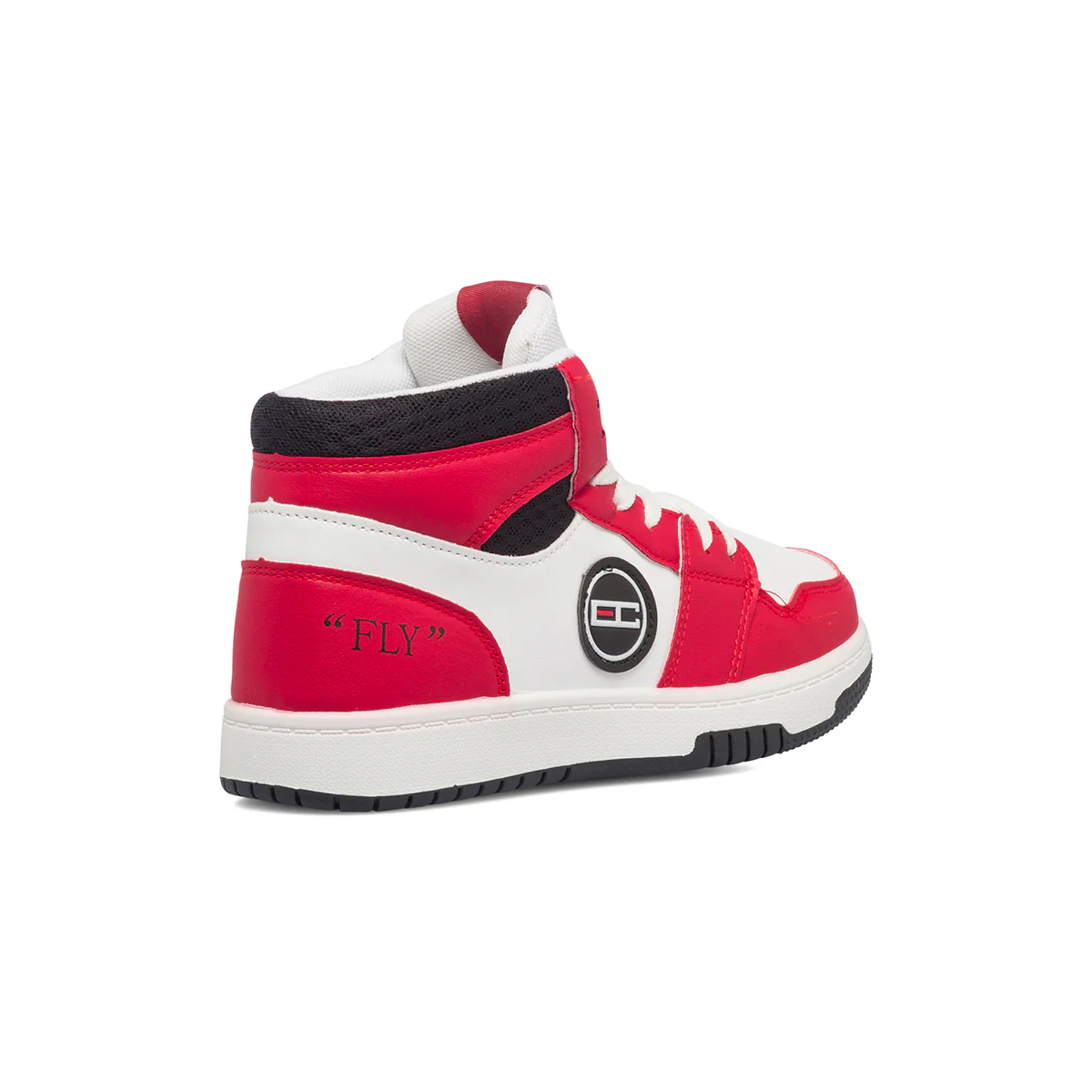 Sneakers alte rosse e bianche da ragazzo Enrico Coveri Lollipop - Image 3