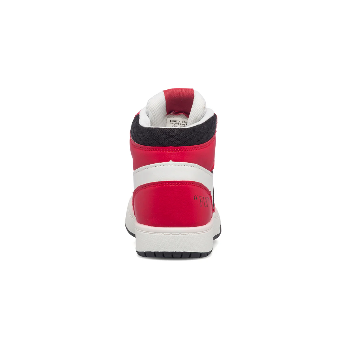 Sneakers alte rosse e bianche da ragazzo Enrico Coveri Lollipop - Image 4