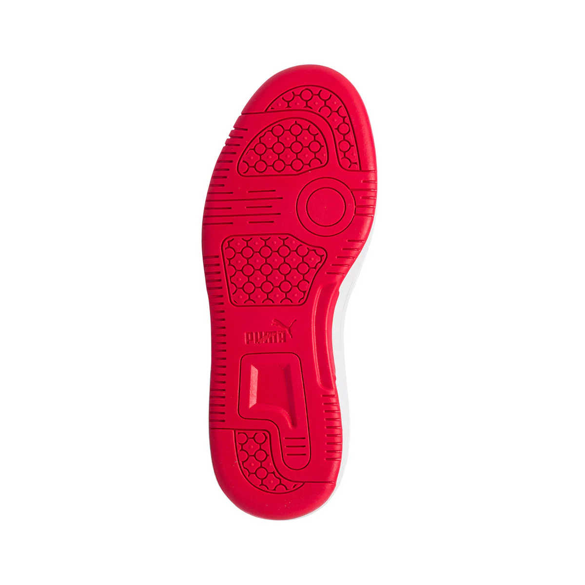 Sneakers alte rosse e nere con logo a contrasto Puma Rebound Joy Jr - Image 4