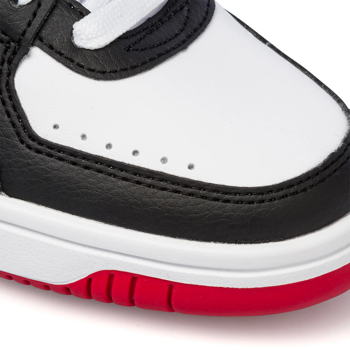 Sneakers alte rosse e nere con logo a contrasto Puma Rebound Joy Jr - Image 9