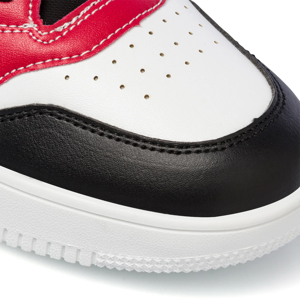 Sneakers alte rosse e nere da bambino con logo laterale Ducati - Image 11