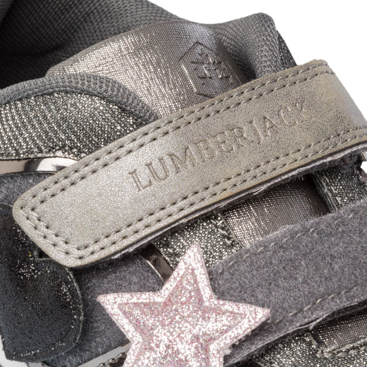 Sneakers argento con dettagli glitterati Lumberjack Lolle - Image 6