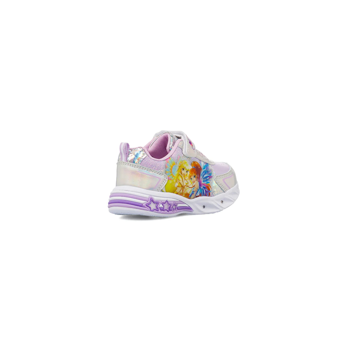 Sneakers argento con Luci e stampa Winx da Bambina - Image 3