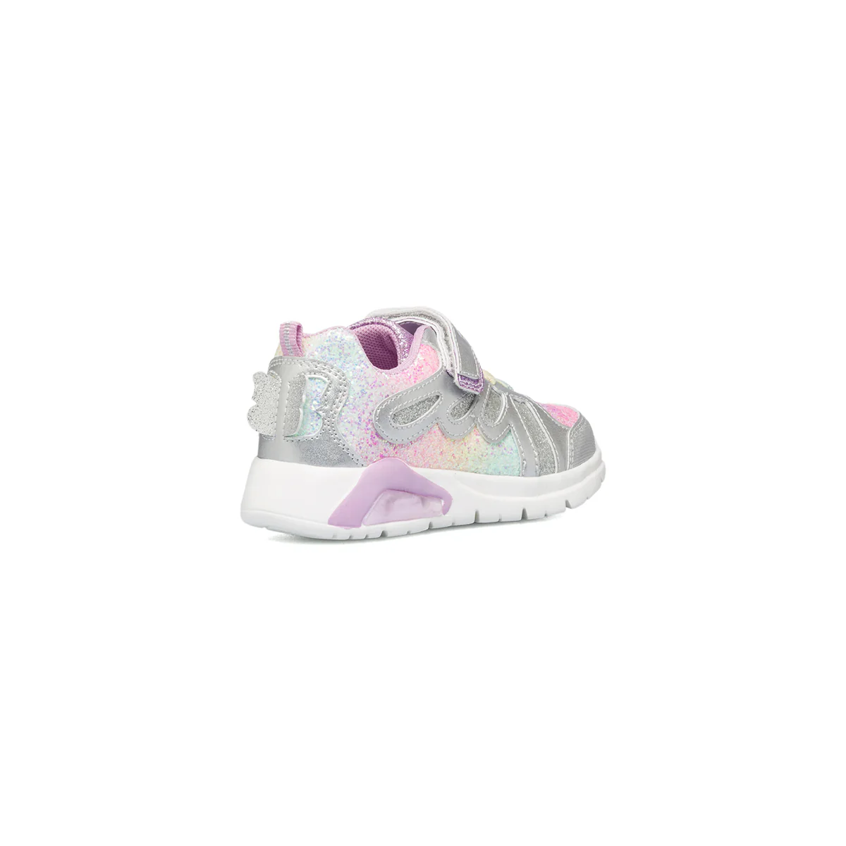 Sneakers argento con luci sulla suola Le scarpe di Alice - Image 3