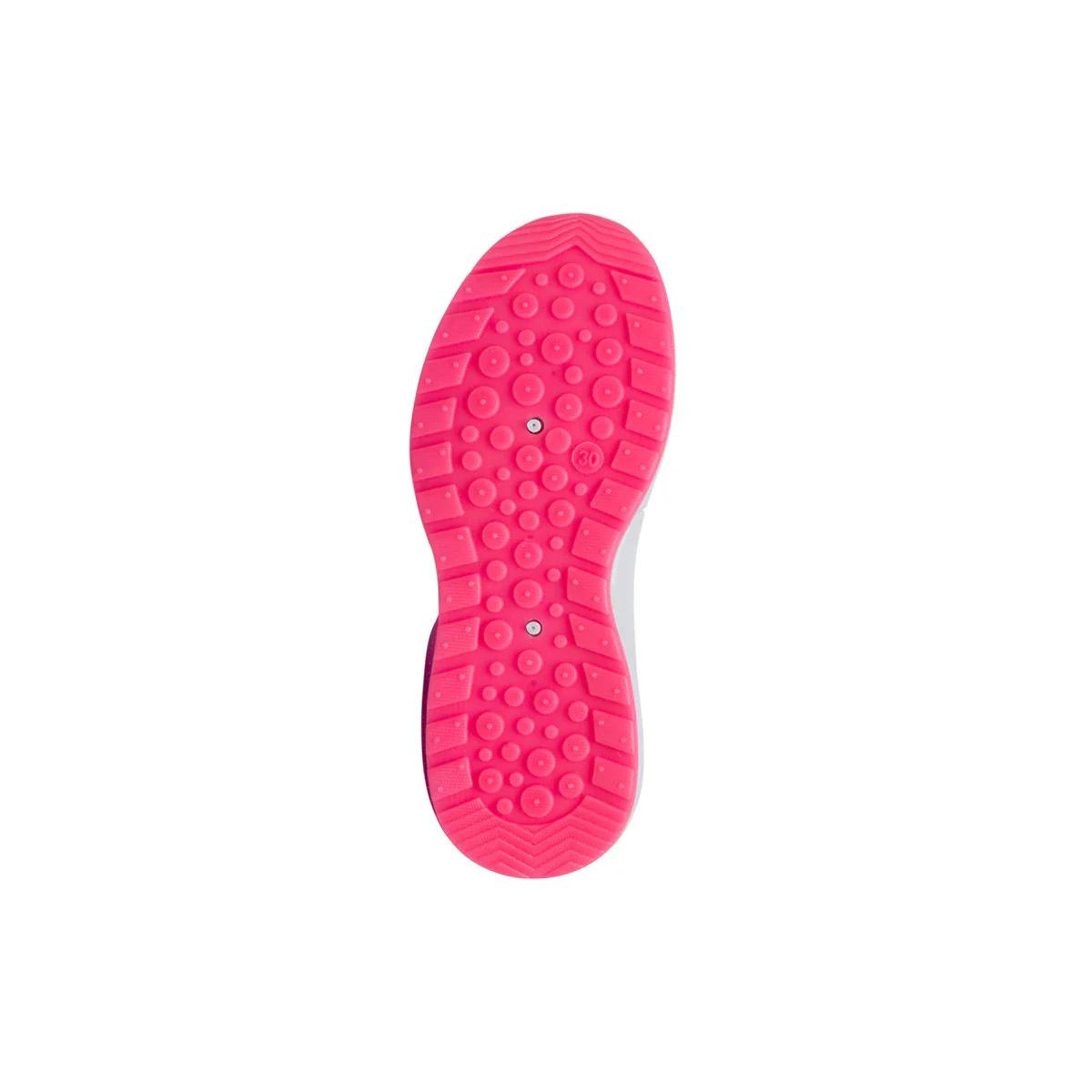 Sneakers Argento da Bambina con Luci nella Suola e logo Minnie - Image 4