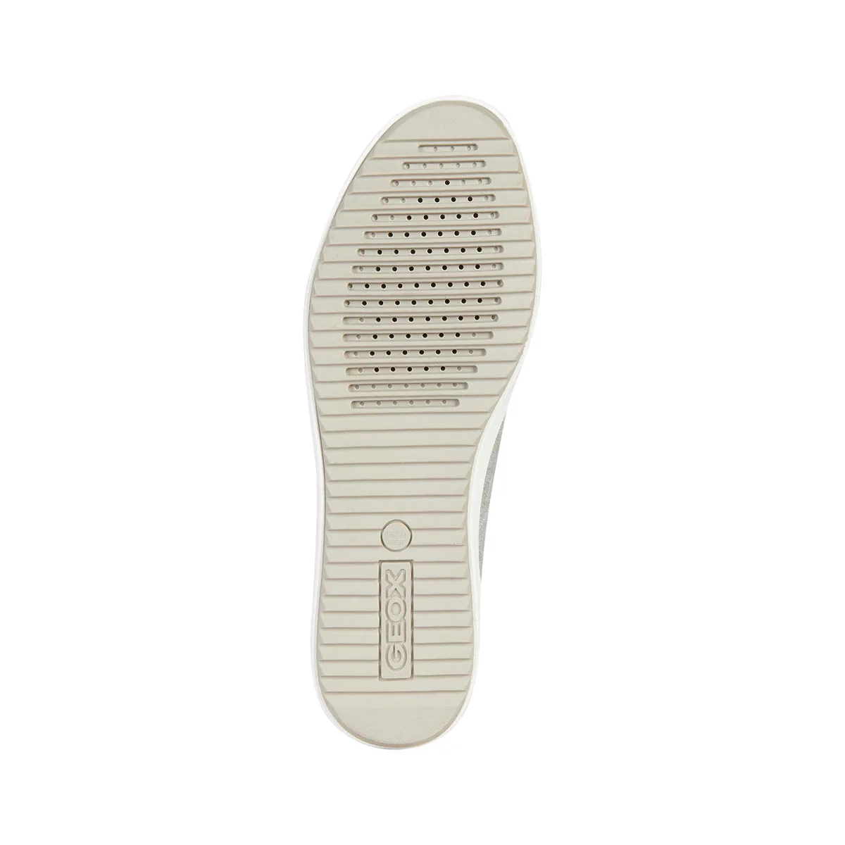 Sneakers argento da Donna con zip decorativa e suola traspirante Geox - Image 7