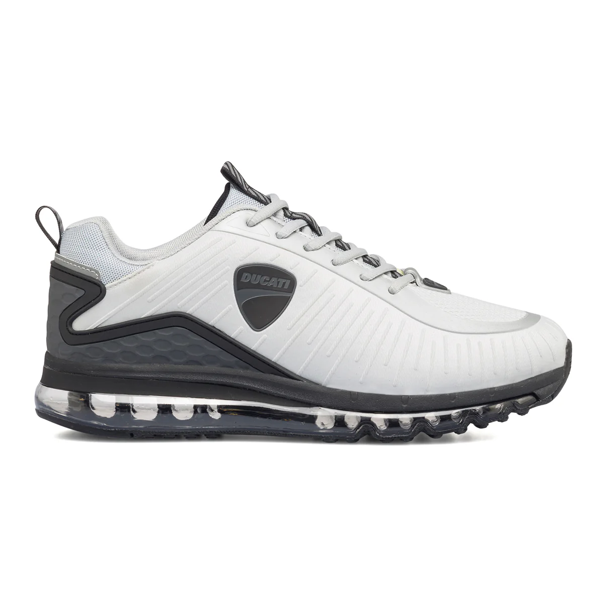 Sneakers argento da uomo con suola ad aria Ducati Legacy Air 3 - Image 3