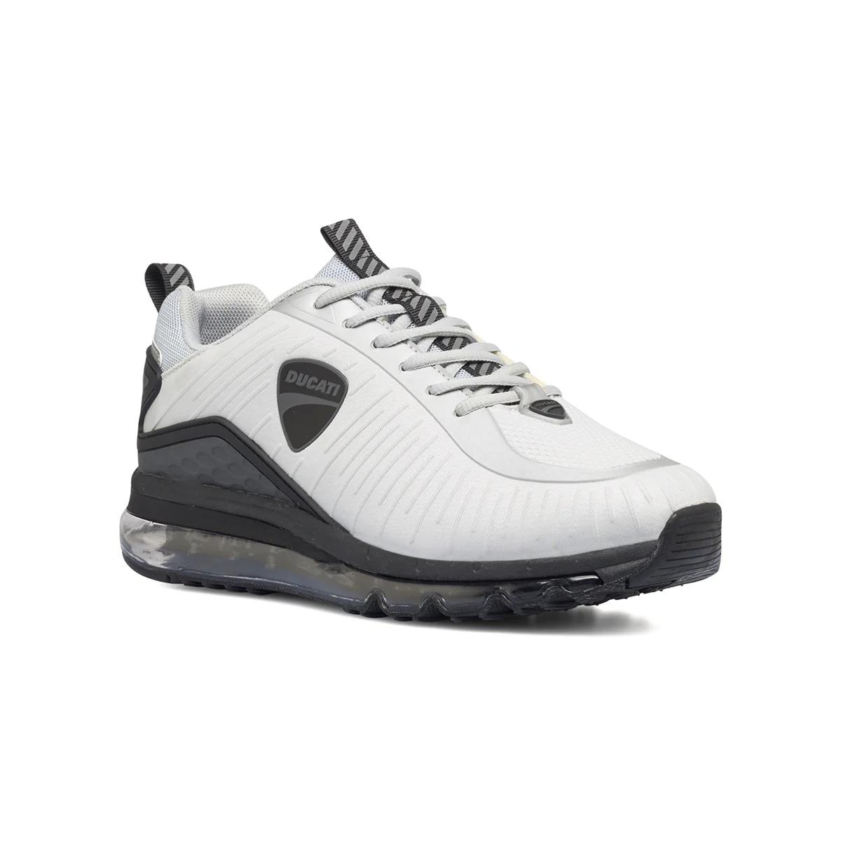 Sneakers argento da uomo con suola ad aria Ducati Legacy Air 3 - Image 4