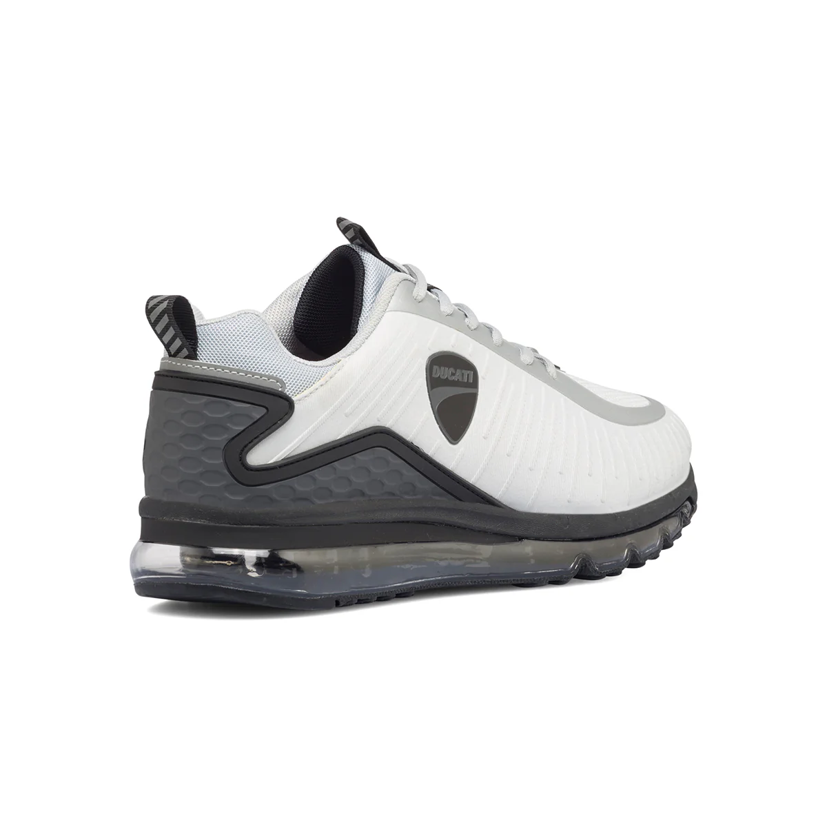 Sneakers argento da uomo con suola ad aria Ducati Legacy Air 3 - Image 5