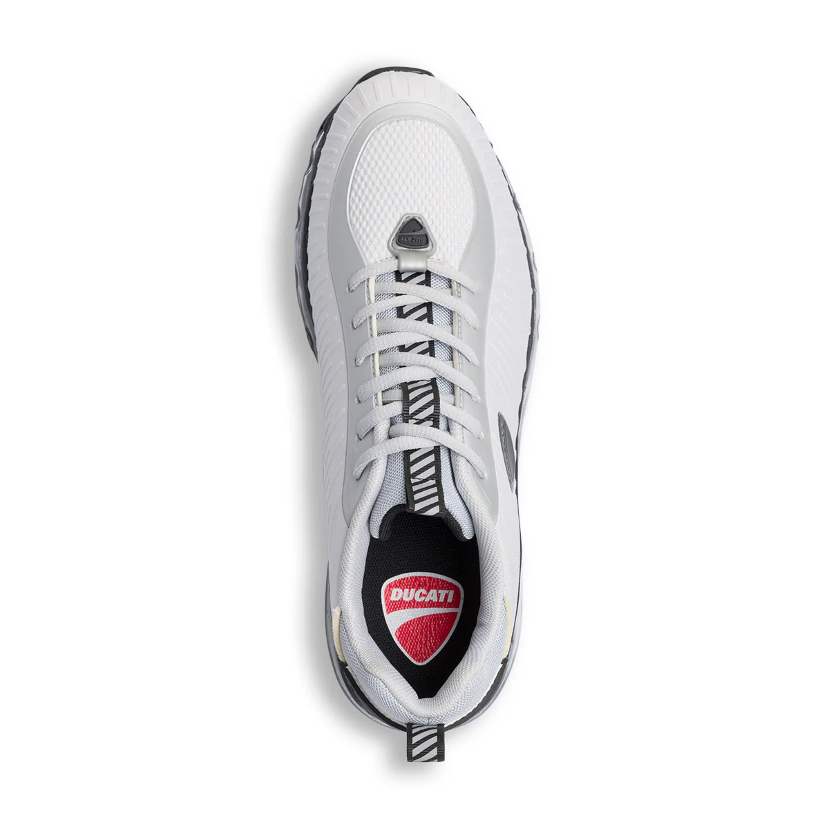 Sneakers argento da uomo con suola ad aria Ducati Legacy Air 3 - Image 7