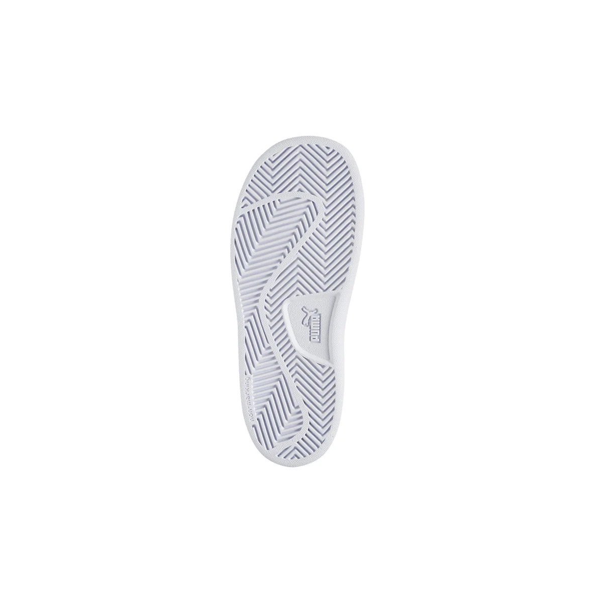 Sneakers argento effetto glitterato con striscia laterale Puma Smash V2 Glitz Glam V Inf - Image 4