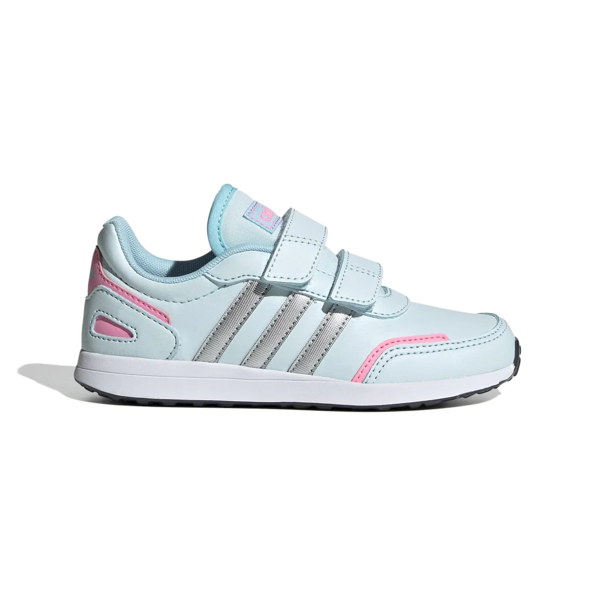 Sneakers azzurre da bambina con strisce a contrasto adidas Vs Switch 3 Cf C