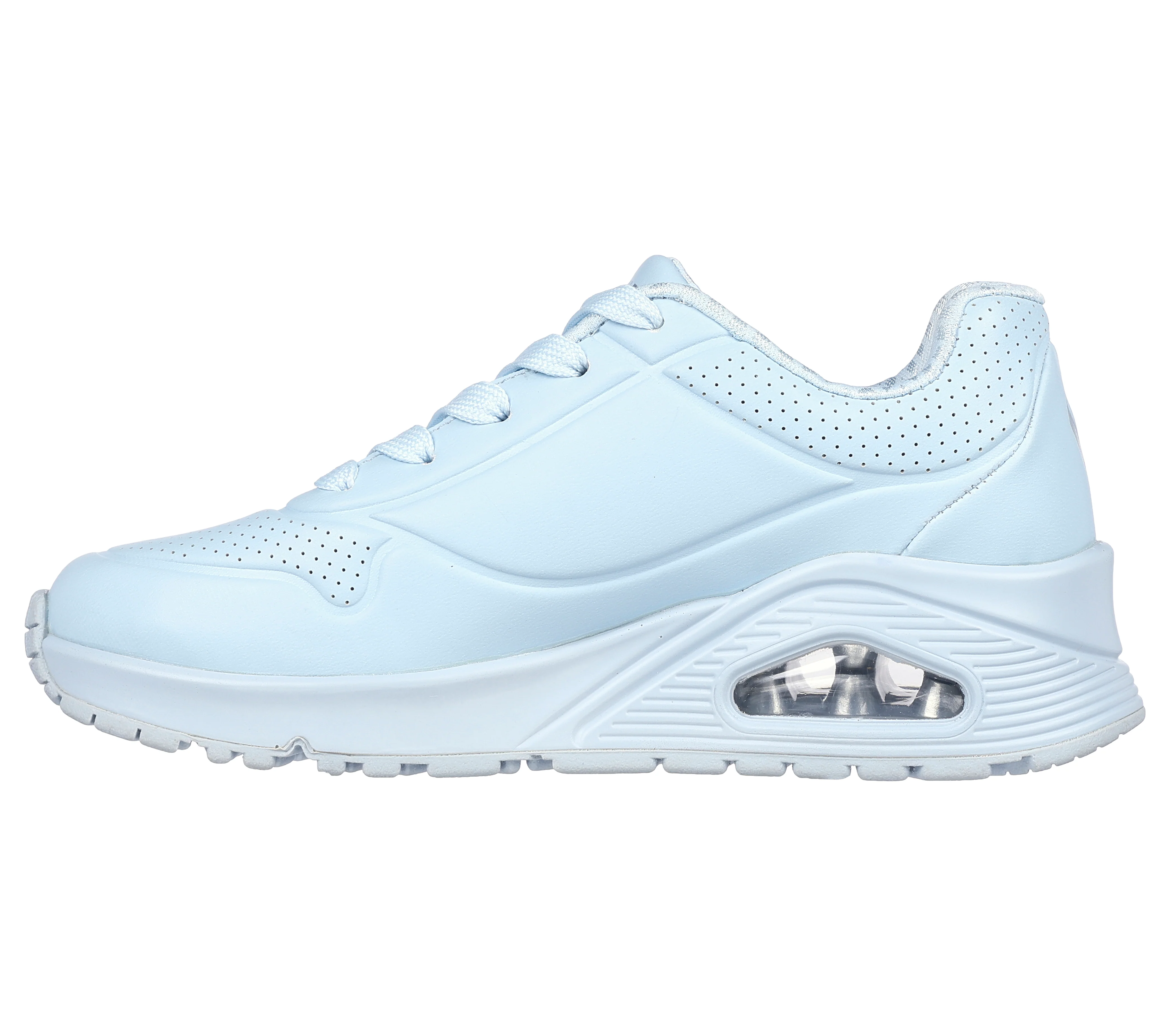 Sneakers azzurre da bambina con suola ad aria Skechers UNO Gen1 - Frosty Kicks - Image 5