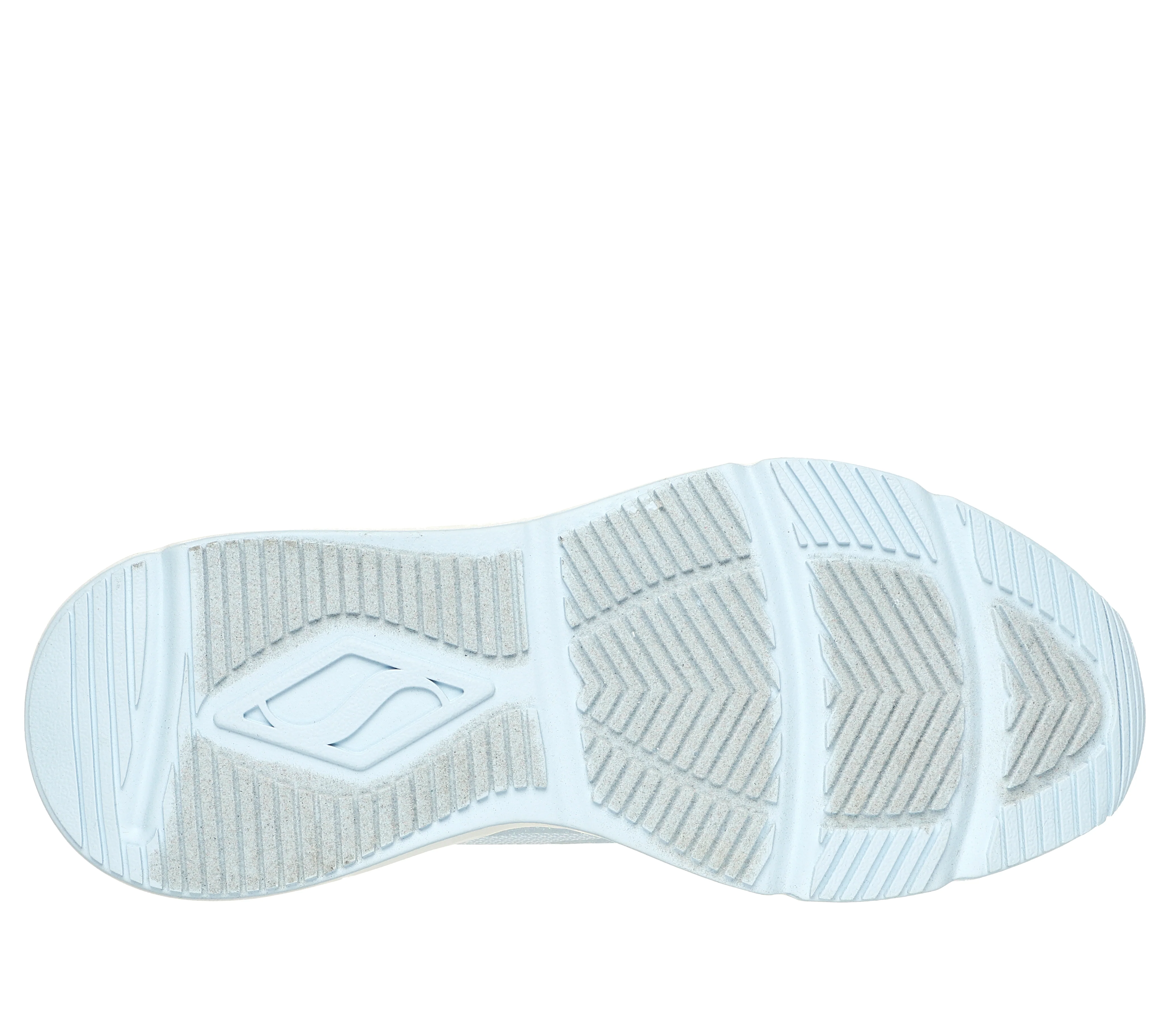 Sneakers azzurre da donna con suola ad aria e glitter Skechers Tres-Air Uno - Glit-Airy - Image 4