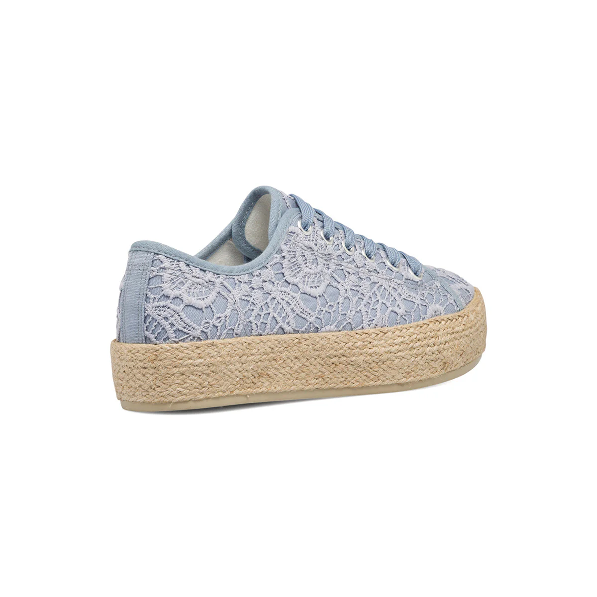 Sneakers azzurre da donna con suola in corda Lora Ferres - Image 7