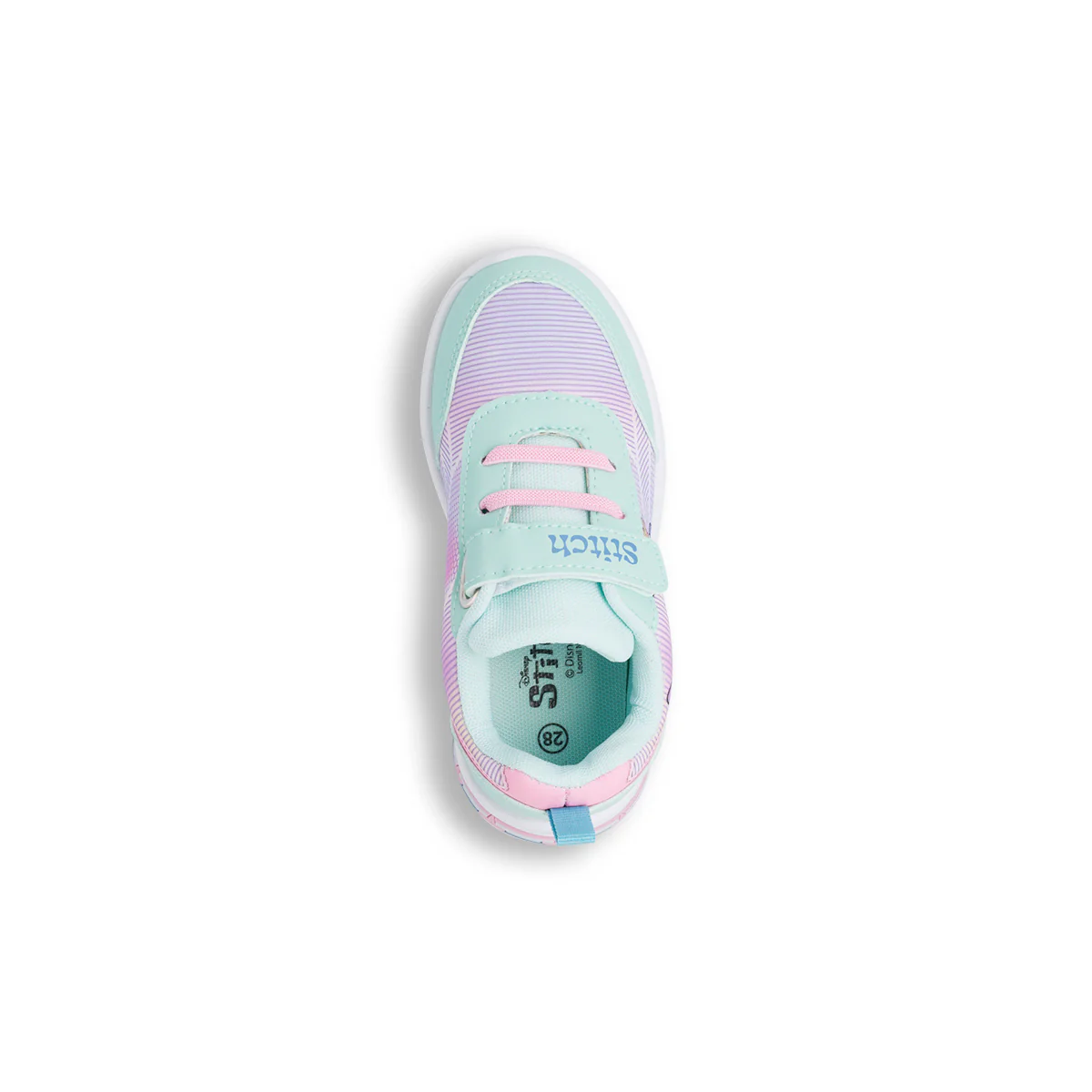 Sneakers azzurre primi passi Stitch con luci - Image 6