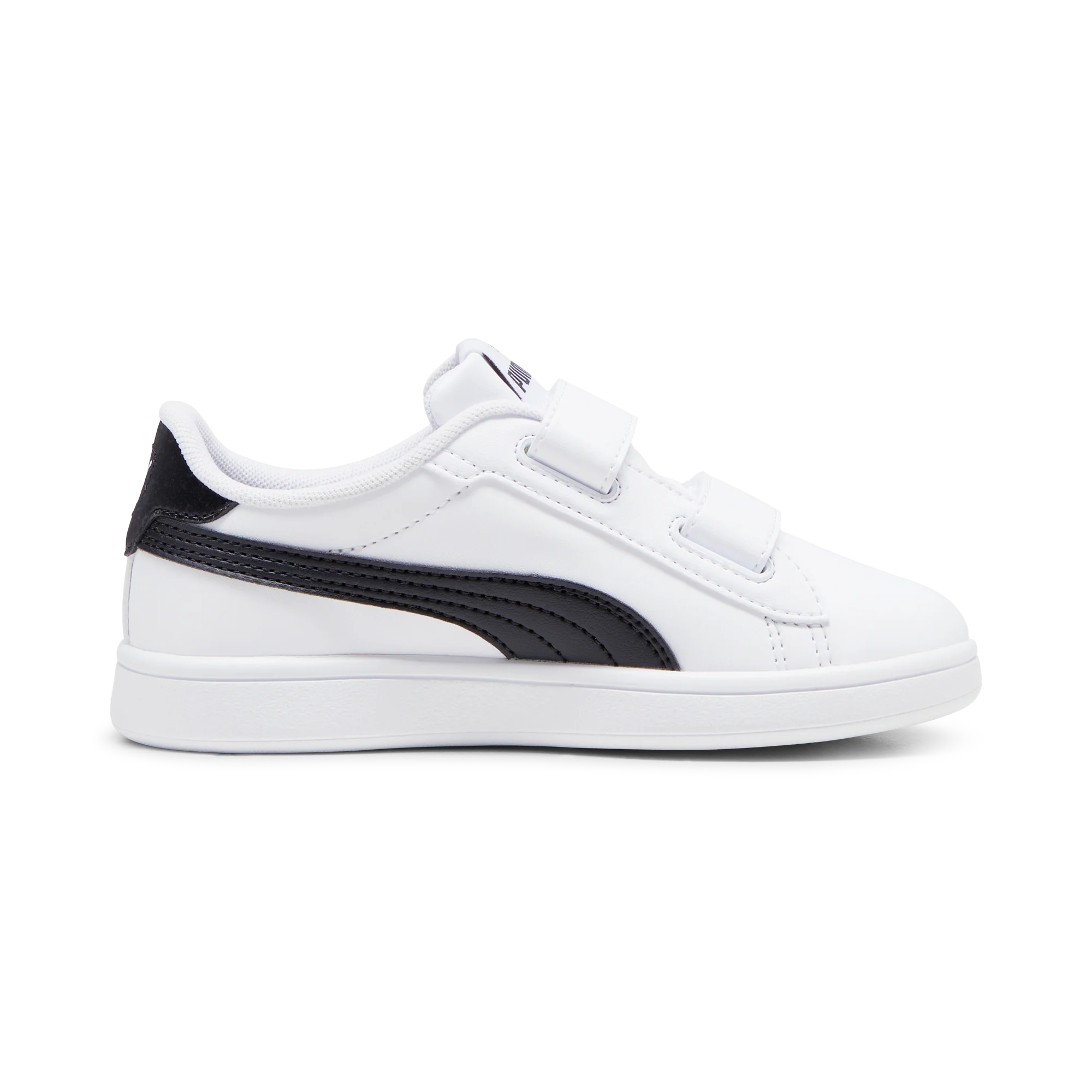 Sneakers bambina bianche con dettagli glitter Puma Smash 3.0 - Image 5