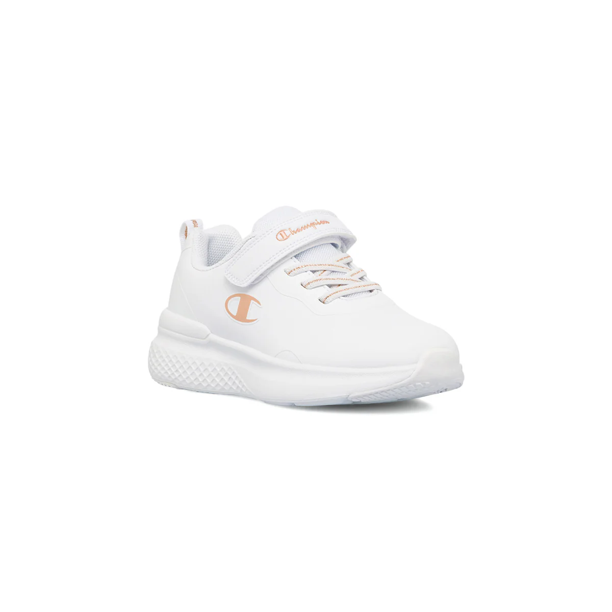 Sneakers bambina bianche con logo Champion Bold Winter - Image 2