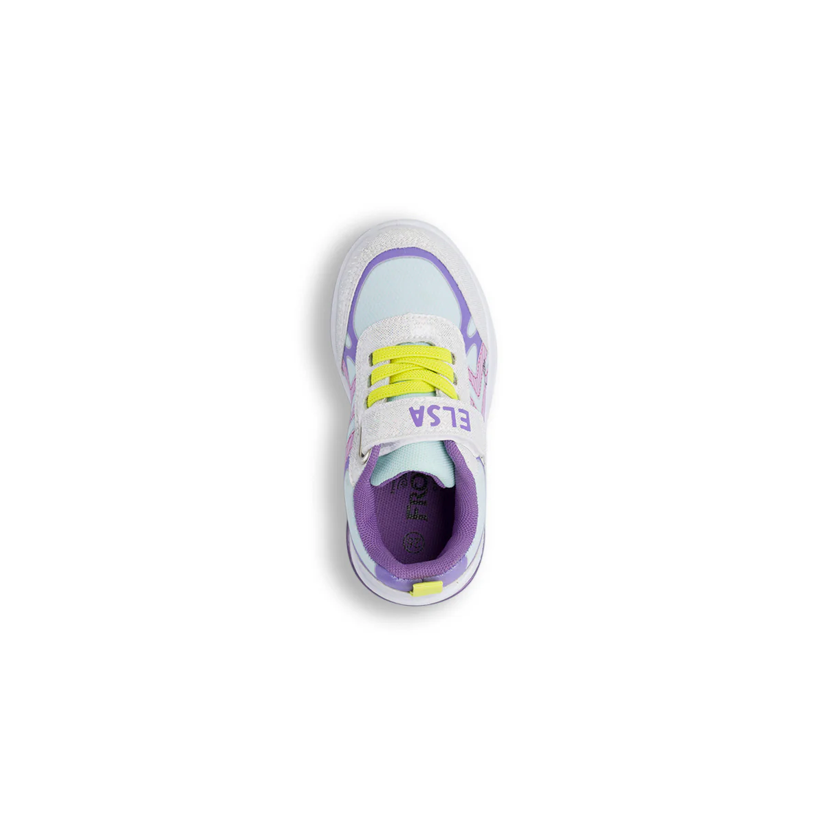 Sneakers Bambina bianche e lilla con luci nella suola Frozen Elsa - Image 5