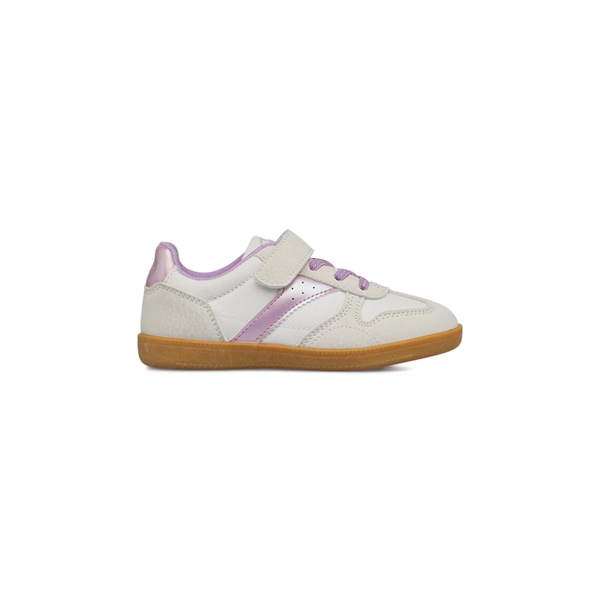 Sneakers Bambina e Ragazza Bianche e lilla Swish Jeans